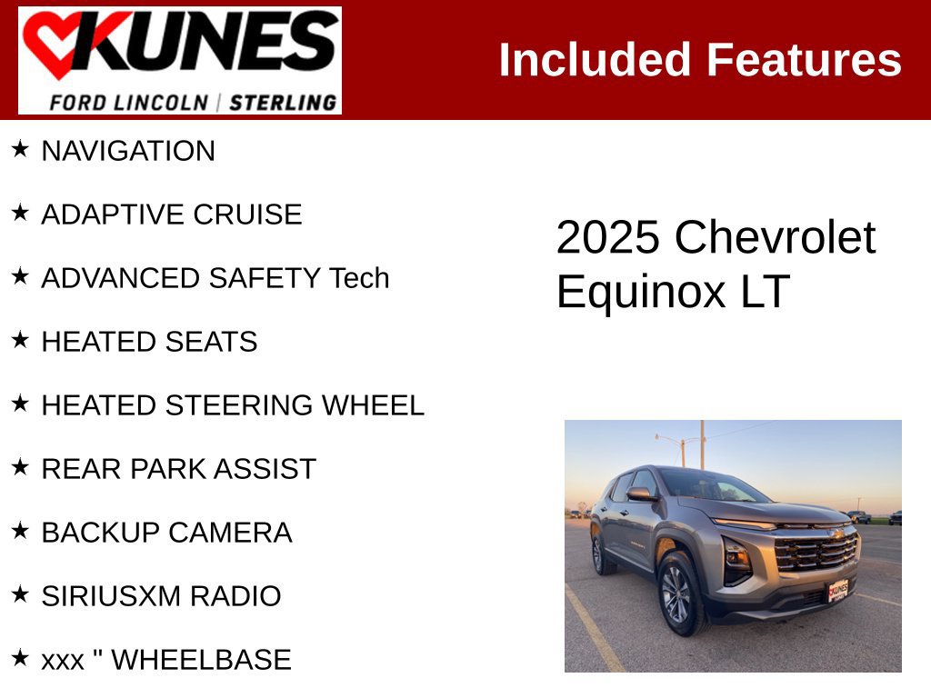 Used 2025 Chevrolet Equinox LT FWD image 2