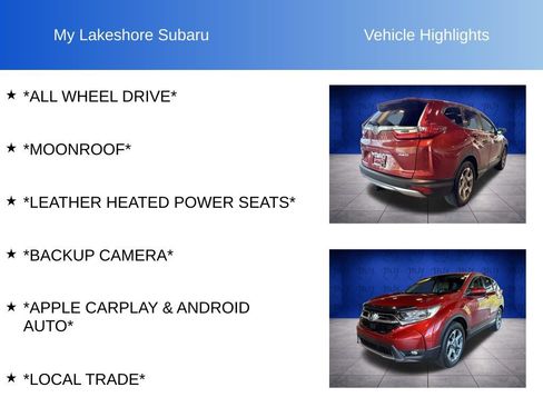 Used 2019 Honda CR-V EX-L image 9