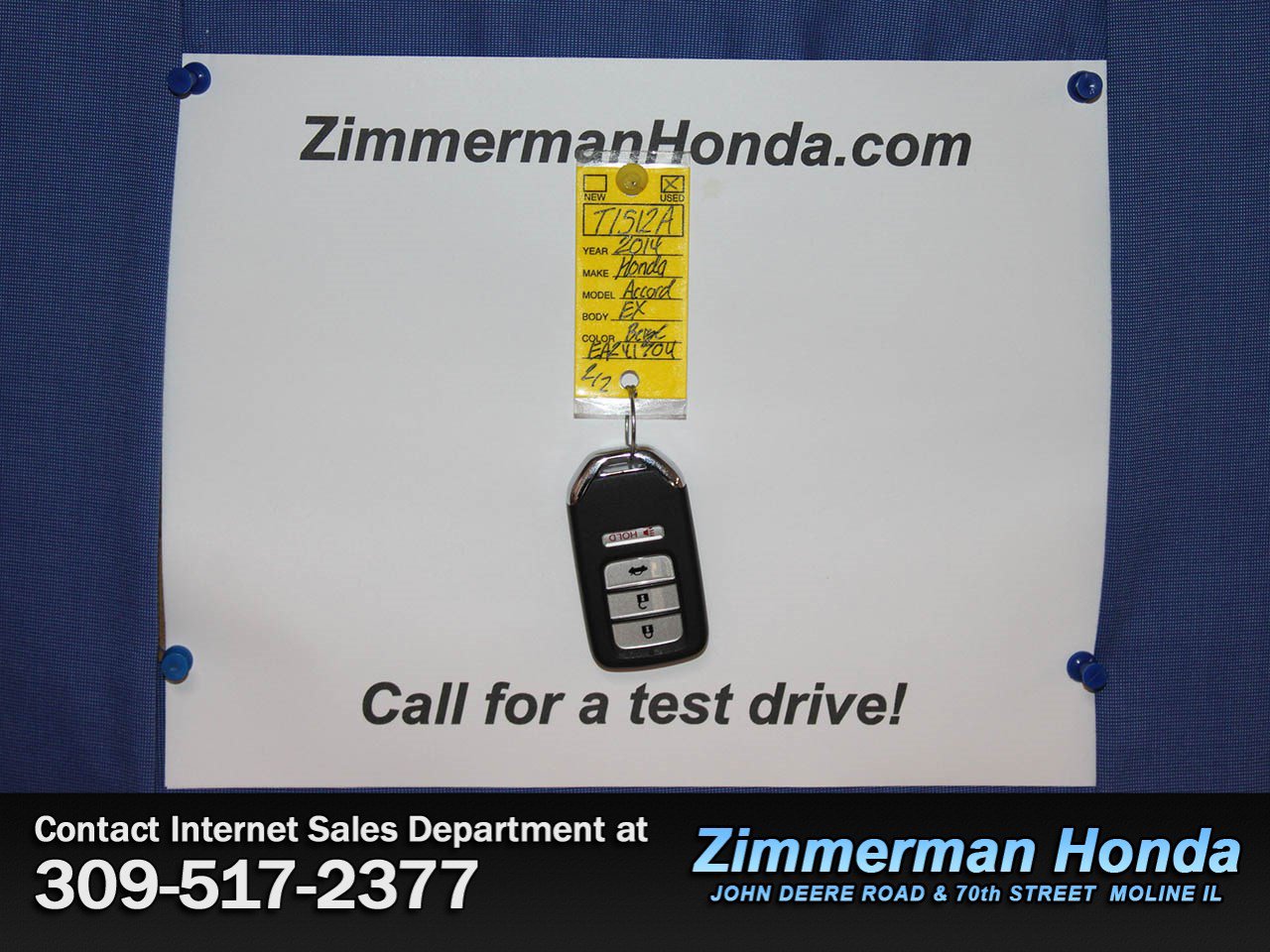 Used 2014 Honda Accord EX image 27
