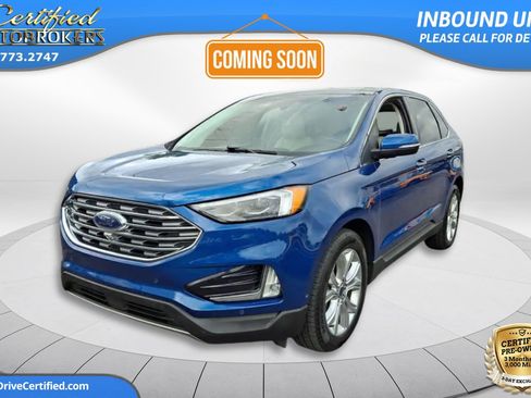 Used 2020 Ford Edge Titanium AWD/4WD image 1