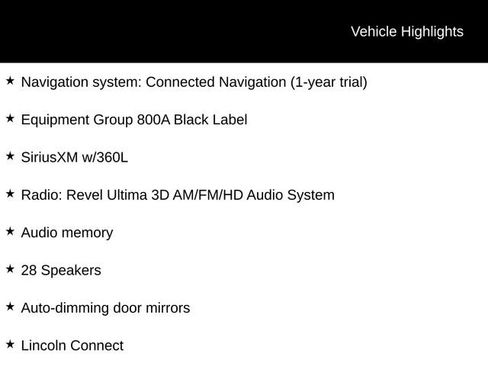 Used 2025 Lincoln Navigator Black Label AWD/4WD image 2