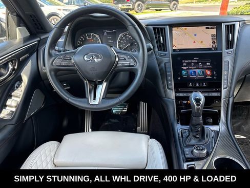 Certified 2023 INFINITI Q50 Red Sport 400 w/ Black Opal Edition image 30