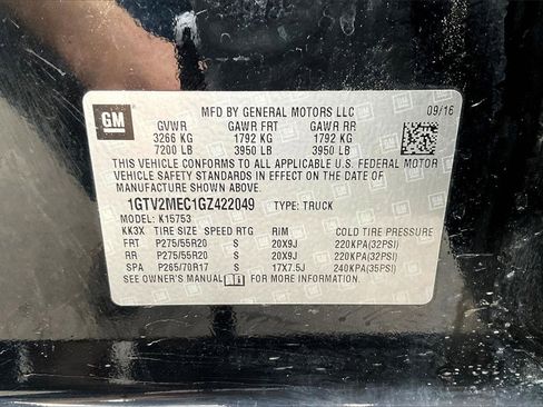 Used 2016 GMC Sierra 1500 SLE w/ SLE Value Package image 35