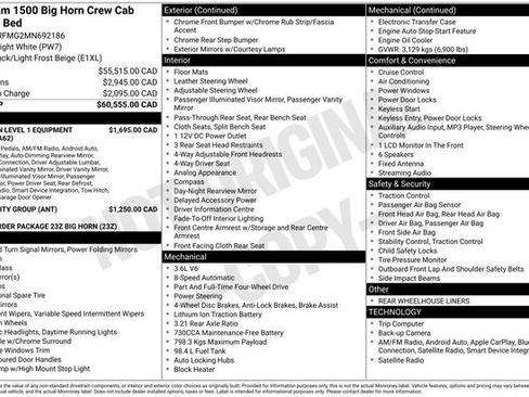 Used 2021 RAM 1500 Big Horn AWD/4WD image 34