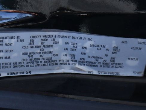 Used 2023 Ford F650 2WD Regular Cab Super Duty image 51
