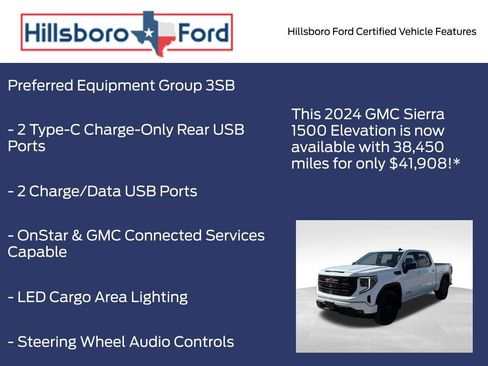 Used 2024 GMC Sierra 1500 Elevation w/ X31 Off-Road Package image 17