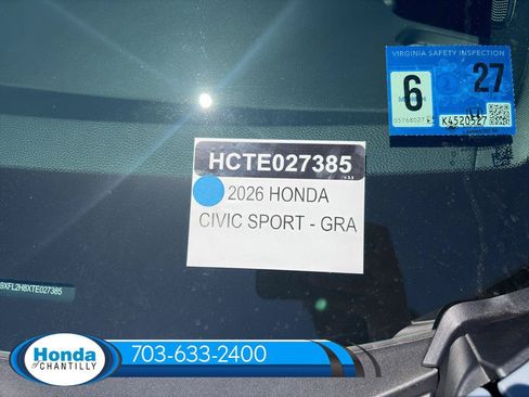 New 2026 Honda Civic Sport image 51