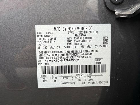 Used 2024 Ford Explorer XLT image 43