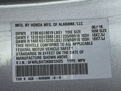 Used 2019 Honda Odyssey EX-L image 30