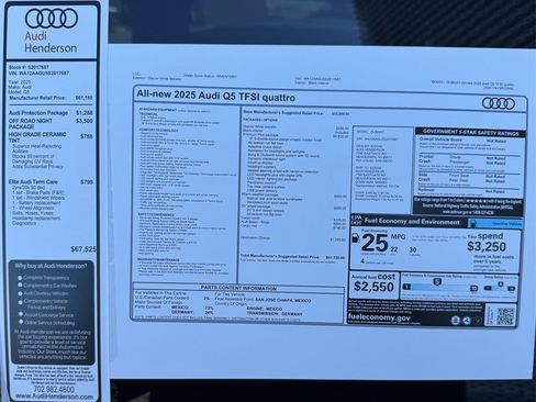 New 2025 Audi Q5 2.0T Premium Plus image 32