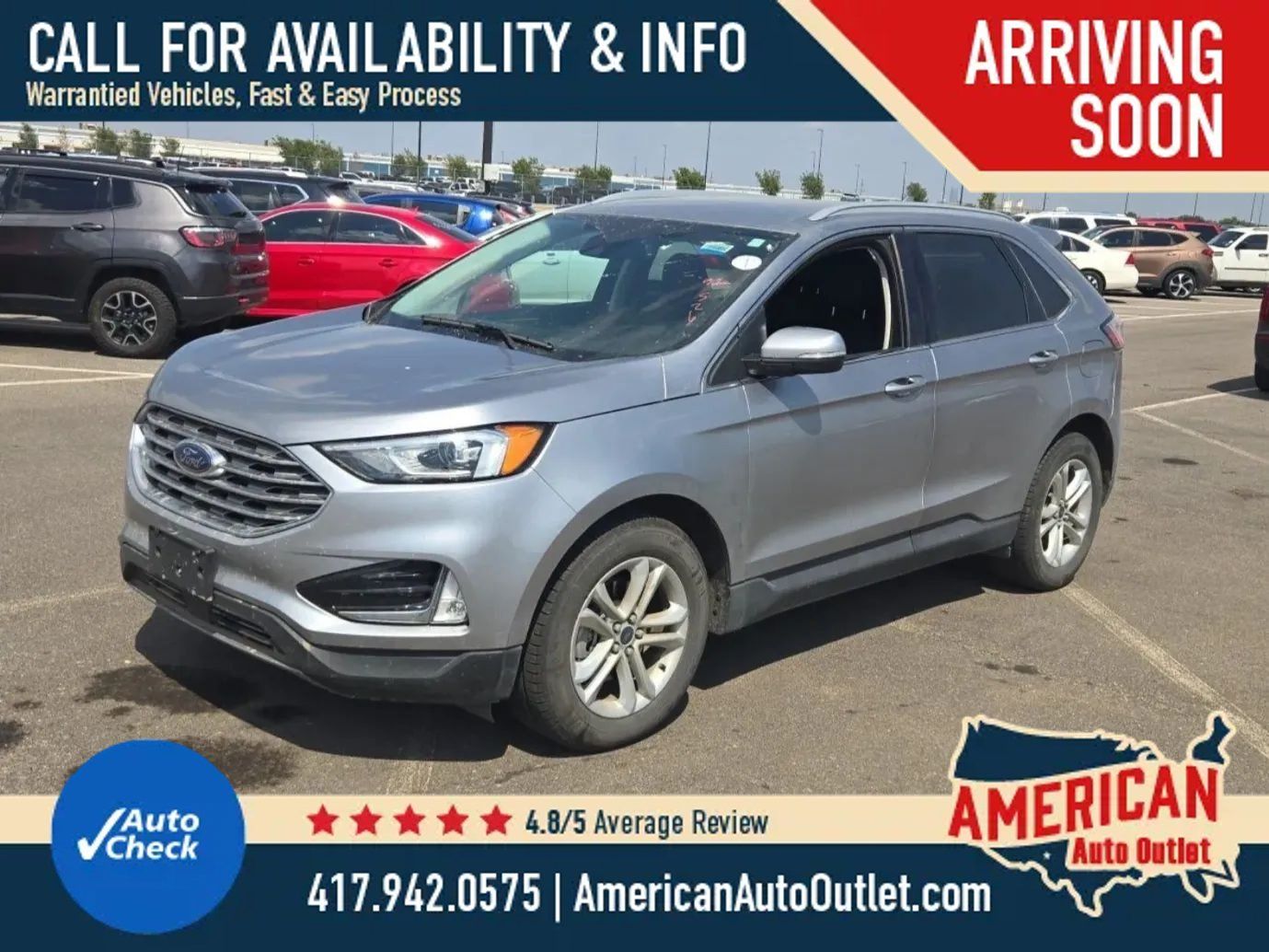 Used 2020 Ford Edge SEL w/ Convenience Package FWD image 3