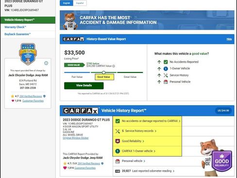 Used 2023 Dodge Durango GT image 11