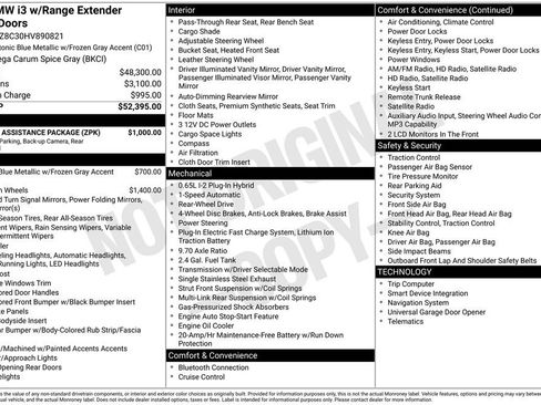 Used 2017 BMW i3 w/ Range Extender image 11