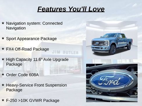 Used 2023 Ford F250 Lariat w/ Sport Appearance Package AWD/4WD image 16