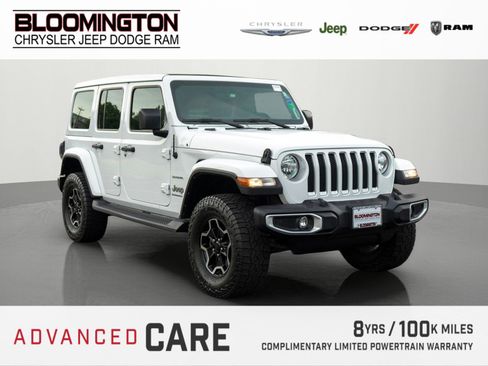 Used 2023 Jeep Wrangler Unlimited Sahara w/ Safety Group AWD/4WD image 1