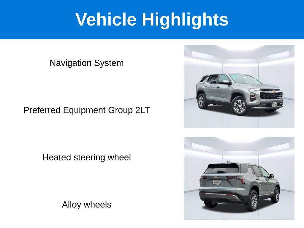 Used 2025 Chevrolet Equinox LT AWD/4WD image 2