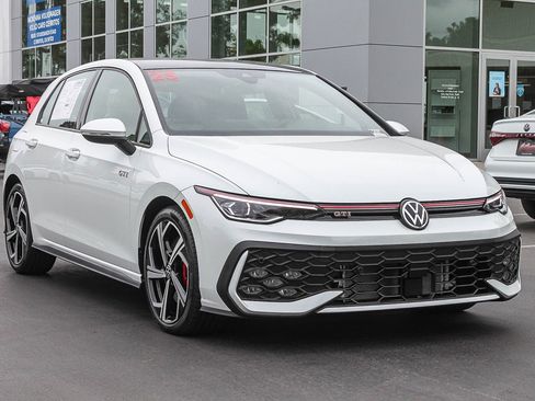 Used 2025 Volkswagen GTI SE w/ SE Leather Seating Package FWD image 3
