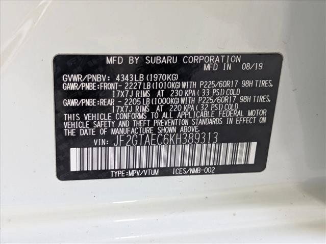 Used 2019 Subaru Crosstrek 2.0i Premium AWD/4WD image 22