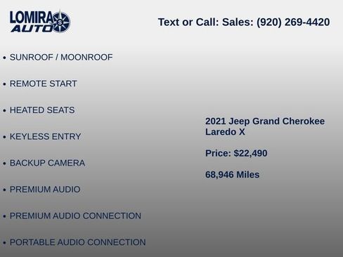 Used 2021 Jeep Grand Cherokee Altitude AWD/4WD image 14