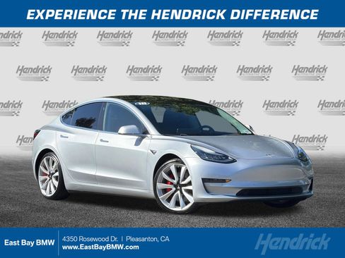 Used 2018 Tesla Model 3 Performance AWD/4WD image 1