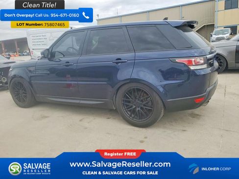 Used 2016 Land Rover Range Rover Sport SE image 3