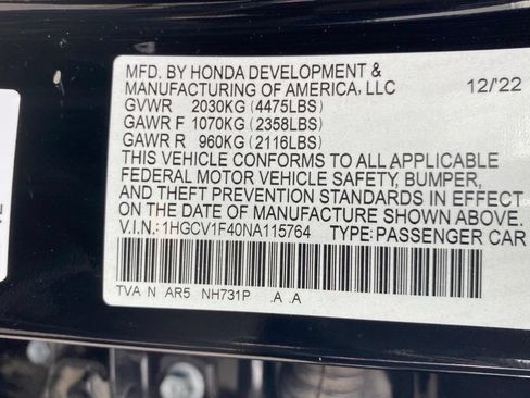 Used 2022 Honda Accord Sport Special Edition image 5