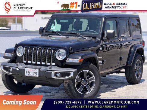 Used 2023 Jeep Wrangler Unlimited Sahara AWD/4WD image 1