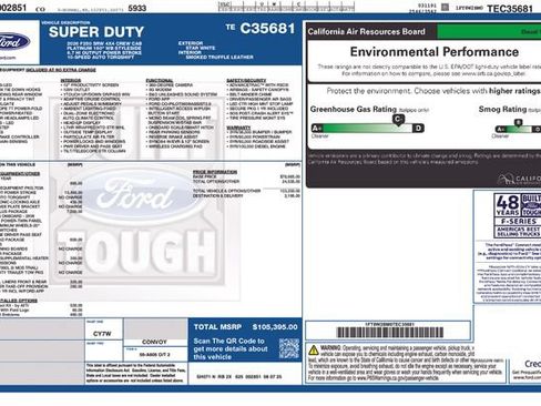 New 2026 Ford F250 Platinum w/ Platinum Plus Package AWD/4WD image 33