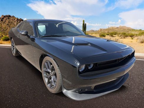 Used 2021 Dodge Challenger SXT w/ Blacktop Package RWD image 1
