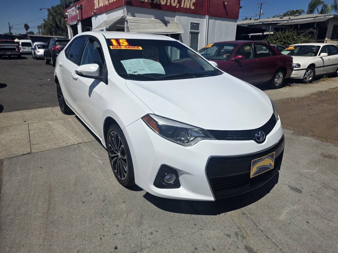Used 2015 Toyota Corolla S w/ Protection Package FWD image 1