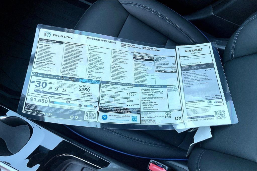 New 2026 Buick Envista Sport Touring w/ Convenience I Package FWD image 13