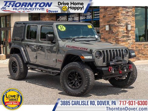 Used 2021 Jeep Wrangler Unlimited Rubicon AWD/4WD image 1