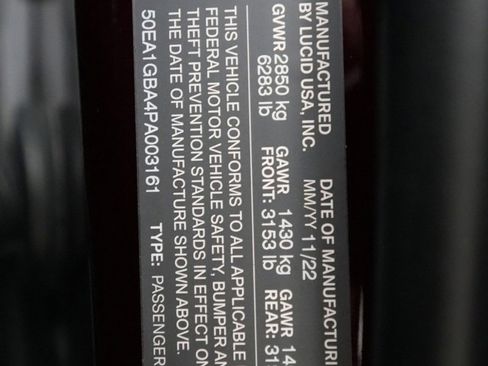 Used 2023 Lucid Air Grand Touring image 25