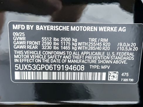 Used 2026 BMW X3 xDrive30i w/ Convenience Package AWD/4WD image 27