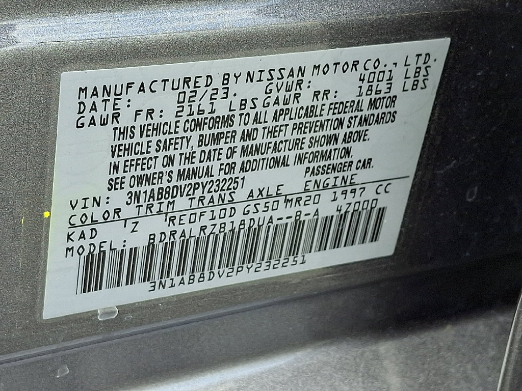 Used 2023 Nissan Sentra SR w/ Electronics Package FWD image 26