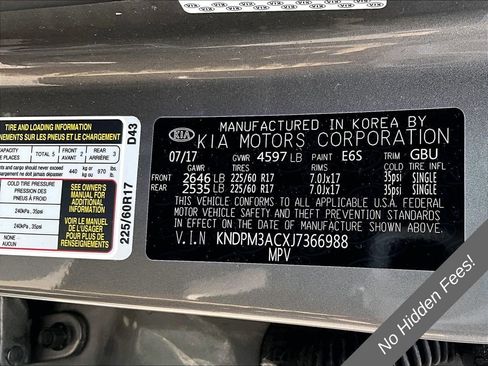 Used 2018 Kia Sportage LX FWD image 25