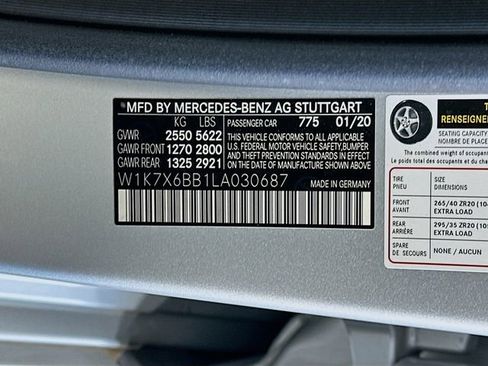 Certified 2020 Mercedes-Benz AMG GT 53 image 31