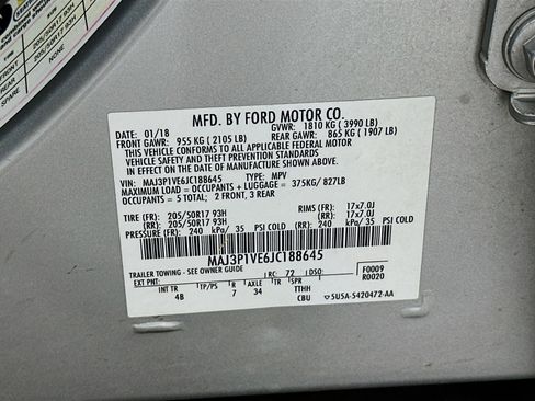 Used 2018 Ford EcoSport Titanium image 12