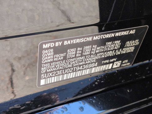 New 2026 BMW X5 xDrive40i w/ M Sport Package AWD/4WD image 38