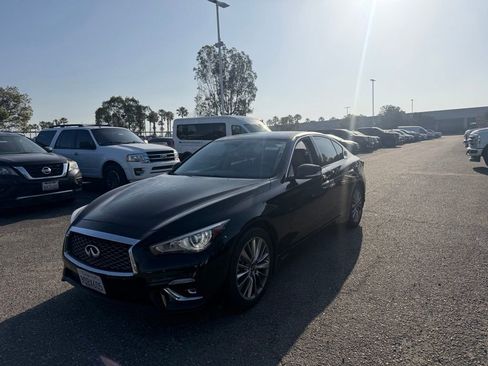 Used 2023 INFINITI Q50 Luxe w/ Cargo Package RWD image 1