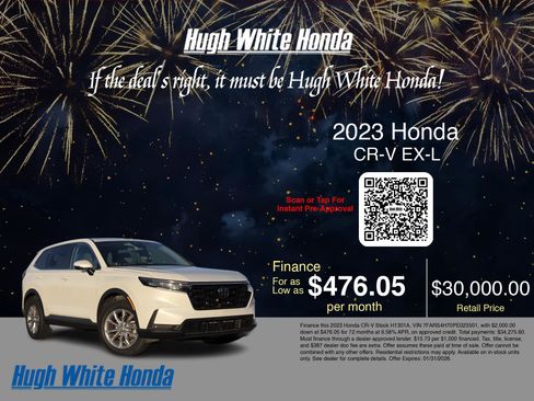 Used 2023 Honda CR-V EX-L image 3