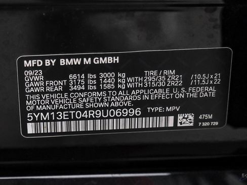 Used 2024 BMW X5 M Competition w/ Executive Package image 81