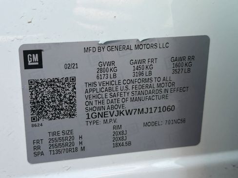 Used 2021 Chevrolet Traverse RS AWD/4WD image 31