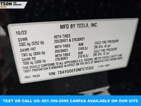 Used 2022 Tesla Model Y Performance image 4