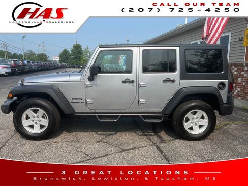 Used 2017 Jeep Wrangler Unlimited Sport w/ Quick Order Package 24S image 3