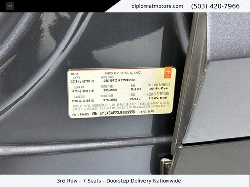 Used 2018 Tesla Model X 100D image 47