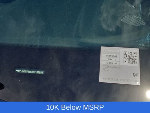Certified 2026 Genesis G70 2.5T RWD image 24