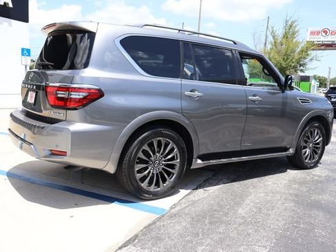 Used 2023 Nissan Armada Platinum w/ Captain's Chairs Package RWD image 7