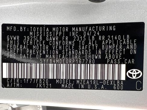 Used 2024 Toyota Corolla LE image 22