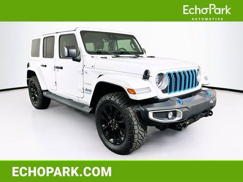 Used 2024 Jeep Wrangler Sahara w/ Technology Group image 1